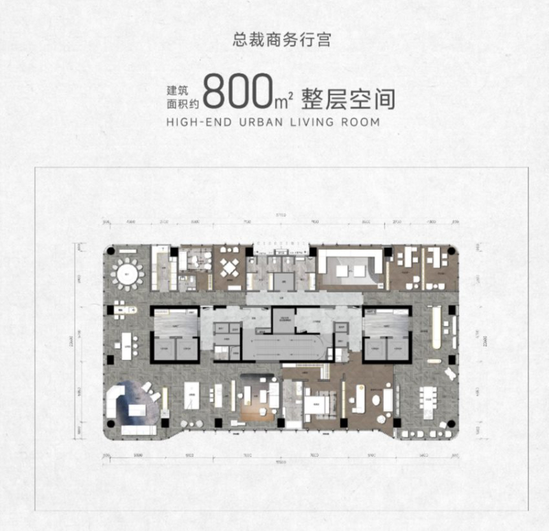 8室6厅8卫 800㎡