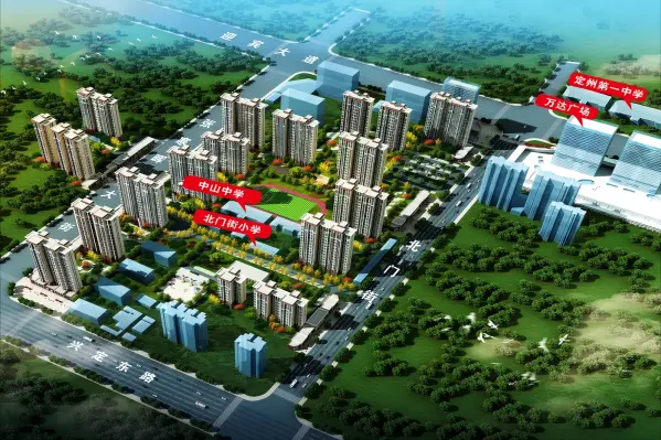 汇泽雅居小区实景图