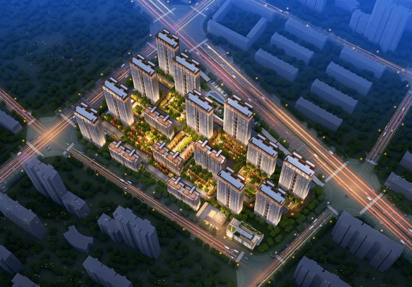 爱情新城金樾万象小区实景图