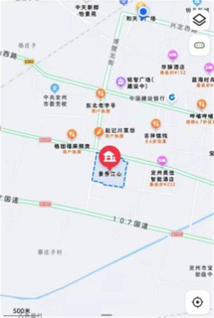 景秀江山小区实景图