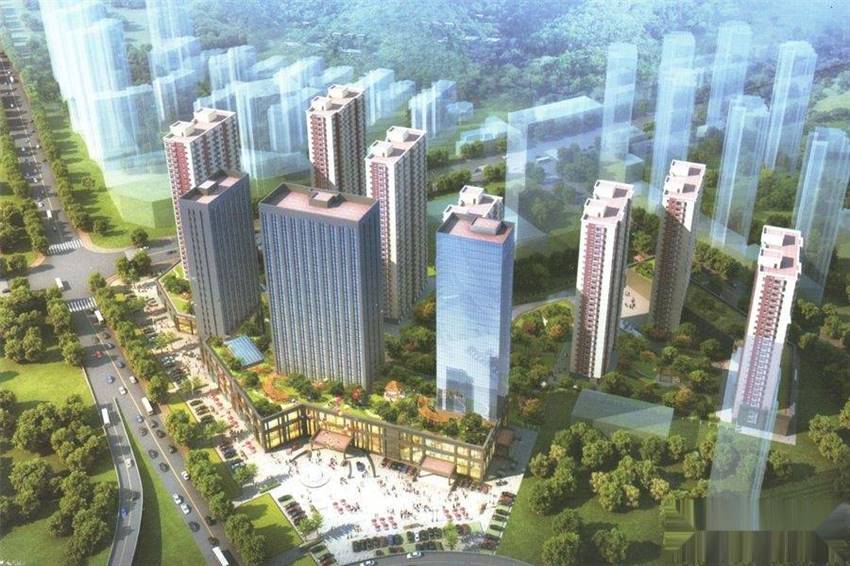 金地阳光小区实景图