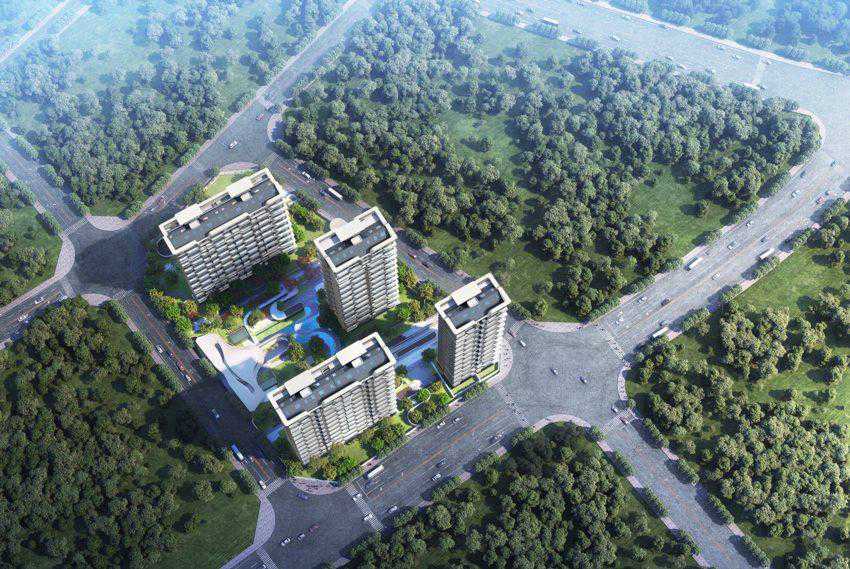 北京合生缦云小区实景图