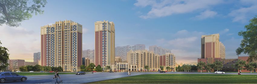 国子郡小区实景图