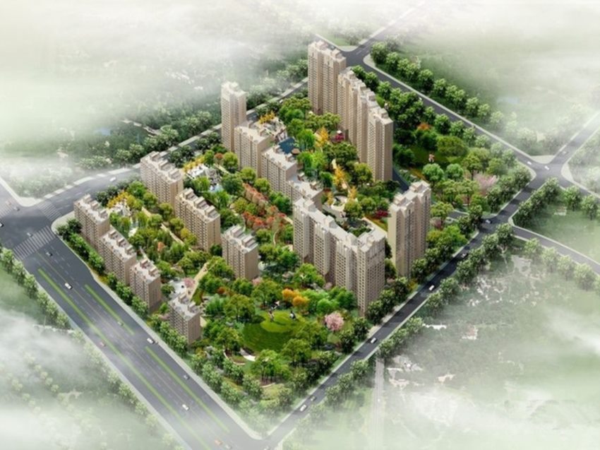 柏林郡小区实景图