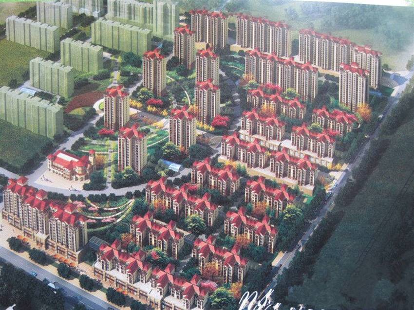 欢乐颂小区实景图
