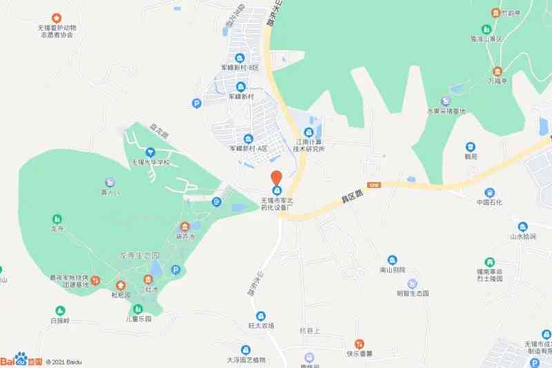 山水蟠珑小区实景图