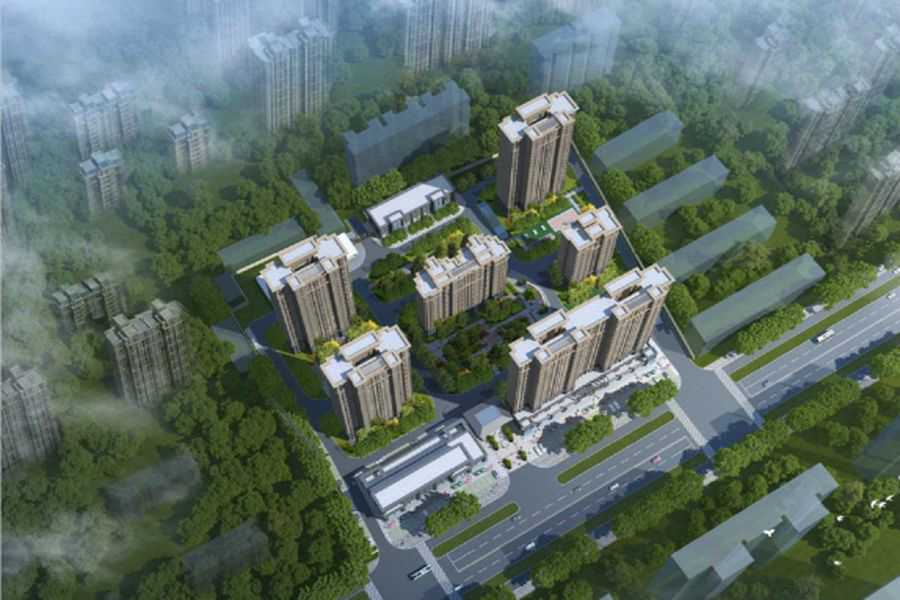 亿科江山悦小区实景图