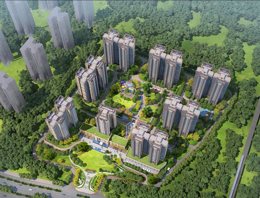 佳家聖佳铭城小区实景图